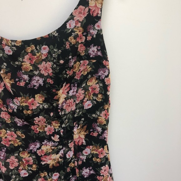 Parallel | Floral Sheath Sleeveless Sun Dress - Picture 4 of 8